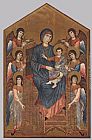 Virgin Enthroned with Angels by Giovanni Cimabue